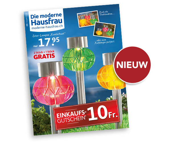 Katalog bestellen Die moderne Hausfrau