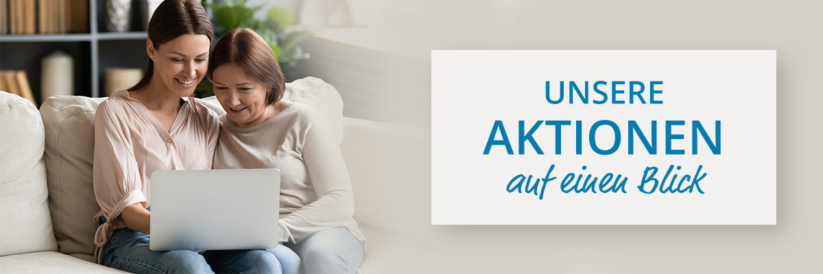 Unsere Aktionen auf einen Blick